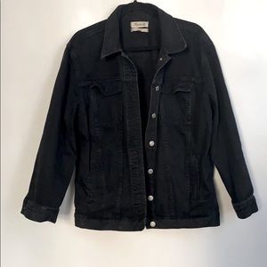 Madewell Black Denim Jean Jacket